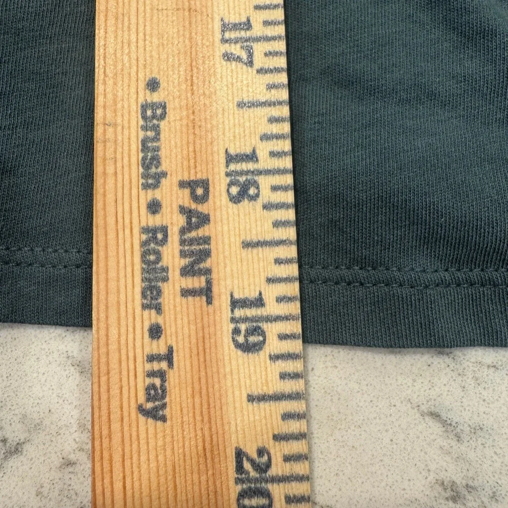 Old Navy Tie Front Tank Top Womens 2X Dark Teal Green Cotton Sleeveless Crop